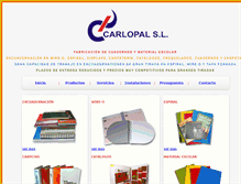 Tablet Screenshot of carlopal.com